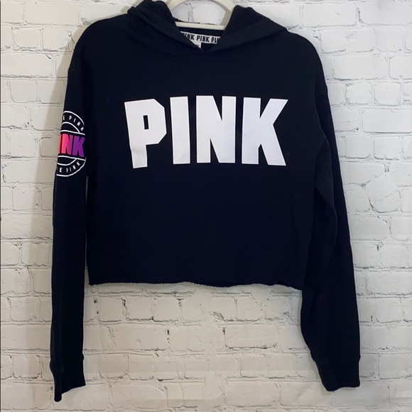 PINK Victoria's Secret Sweaters - V.S.Pink hooded sweatshirt!